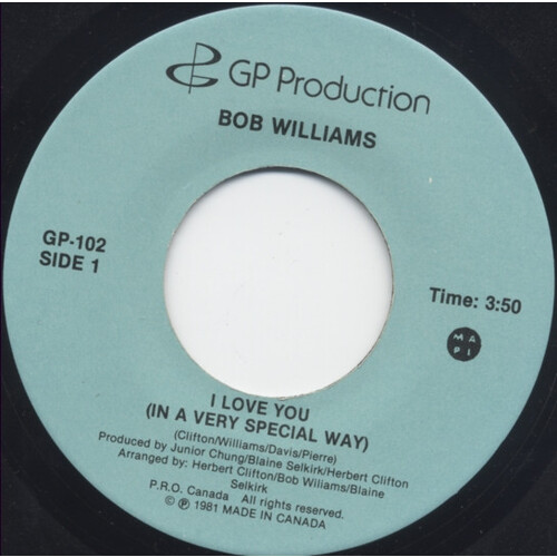 I Love You (In A Very Special Way) b/w Life Must Go On