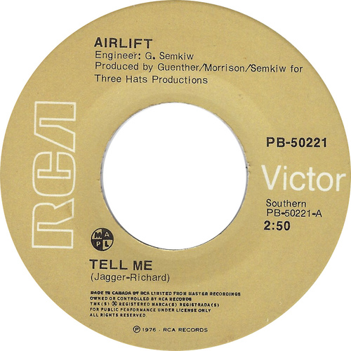 Tell Me b/w You Got Me Dancin' 