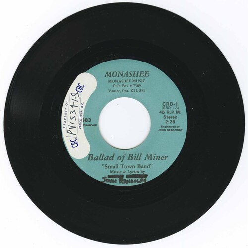 Ballad of Bill Miner b/w Mountainsong
