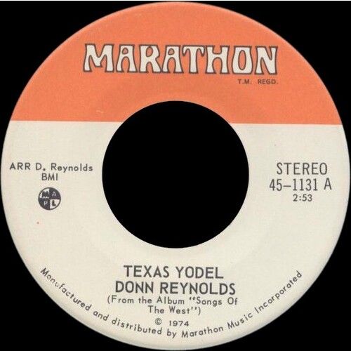Texas Yodel b/w Life Of Regret