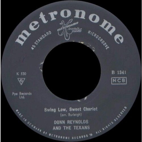 Swing Low Sweet Chariot b/w Texas Jodie