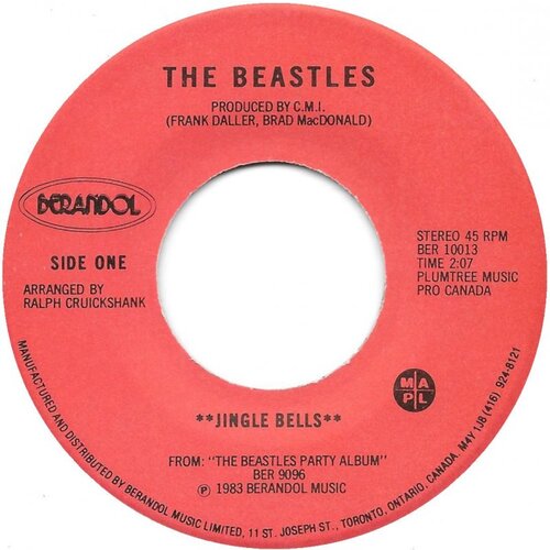 Jingle Bells b/w Hound Dog - Don't Be Cruel Medley