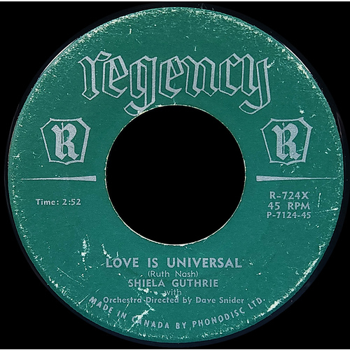 Love is Universal b/w Smoothie