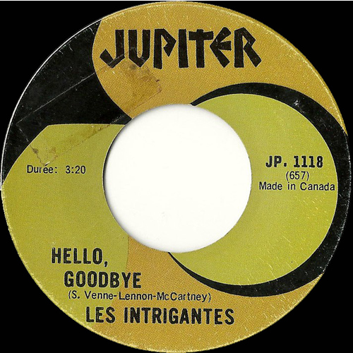 Hello, Goodbye b/w Je n'aime pas Marianne