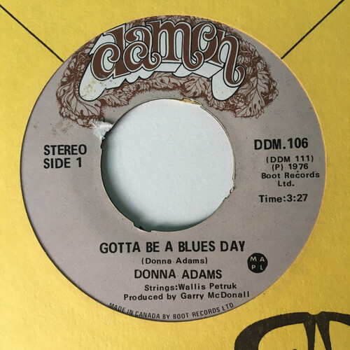 Gotta Be A Blues Day b/w Let Me Sit And Get Stones