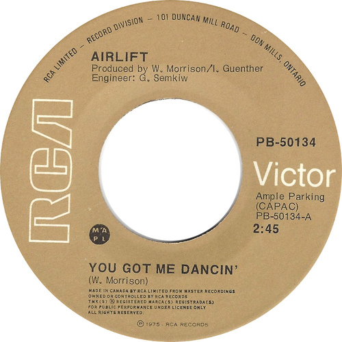 You Got Me Dancin' b/w The Good Is Gone