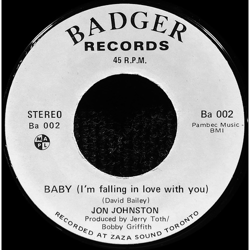 Baby (I'm Falling in Love With You) b/w Brother of the Road