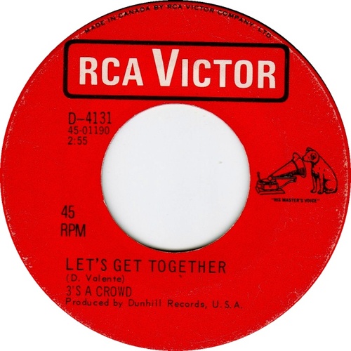 Let's Get Together b/w I Don't Wanna Drive You Away