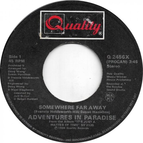  Somewhere Far Away b/w Carry On