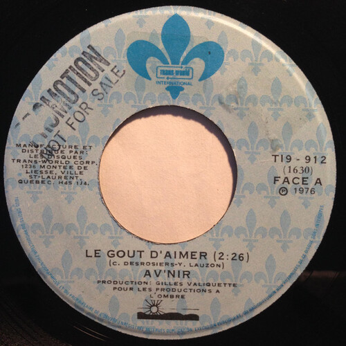 Le Gout D'Aimer b/w Un Jour