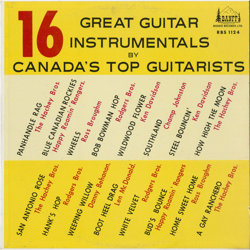 16 Great Guitar Instrumentals By Canada's Top Guitarists