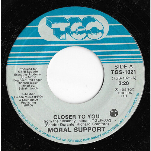 Closer to You b/w Whatever Turns You On