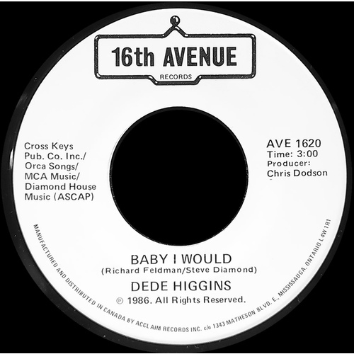 Baby I Would b/w Is it Love Yet