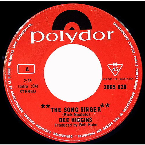 The Song Singer b/w Long Way Home