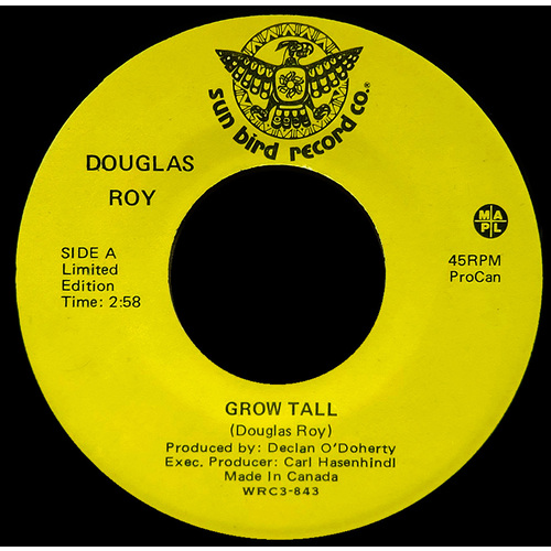 Douglas Roy - Grow Tall b/w She Stayed Through the Hard Times