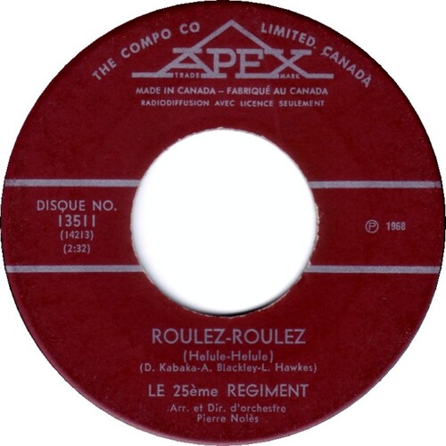 Roulez-roulez (Helule-Helule) b/w Un petit bonhomme au nez pointu