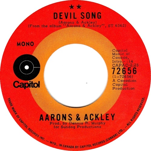 Devil Song b/w There Is a Lady