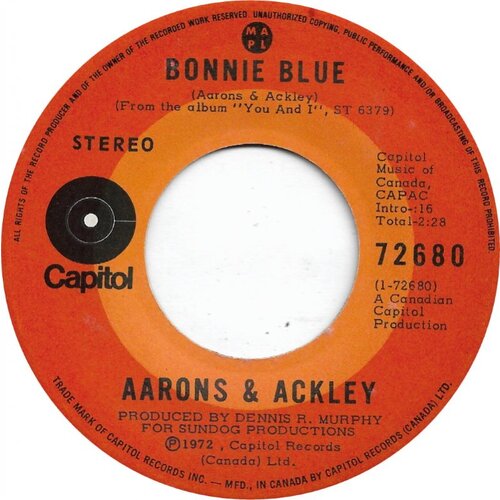 Bonnie Blue b/w Could Have Had Anything