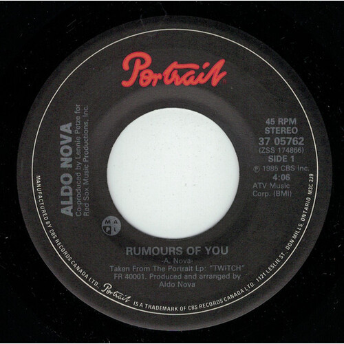 Rumours of You b/w Lay Your Love On Me