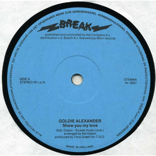 Show You My Love b/w Go Back