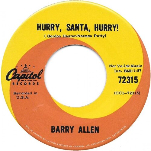 Pretty Paper b/w Hurry Santa Hurry