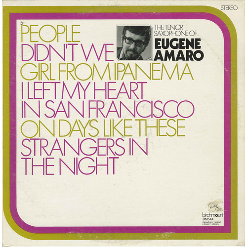 The Tenor Saxaphone of Eugene Amaro (re-issue)