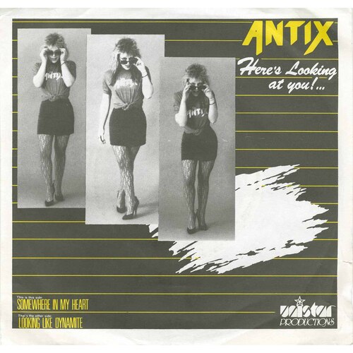 Somewhere in My Heart b/w Looking Like Dynamite (picture sleeve)