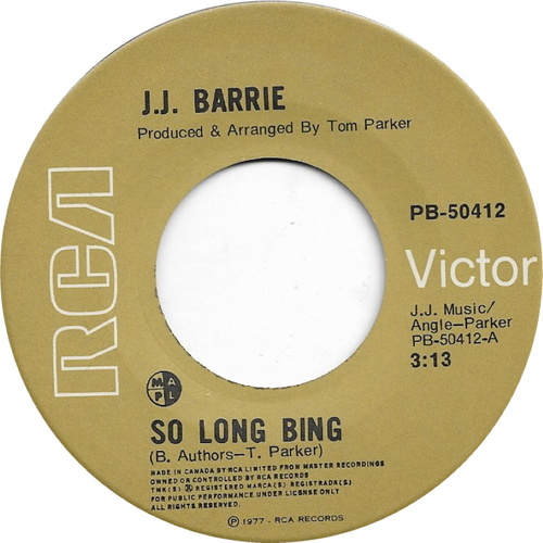 So Long Bing b/w How Many Times