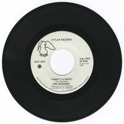 I Know It's Right b/w Lullaby