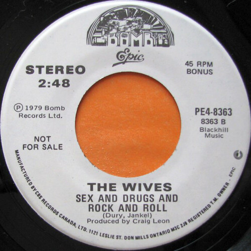 Sex and Drugs and Rock and Roll b/w Pass Out