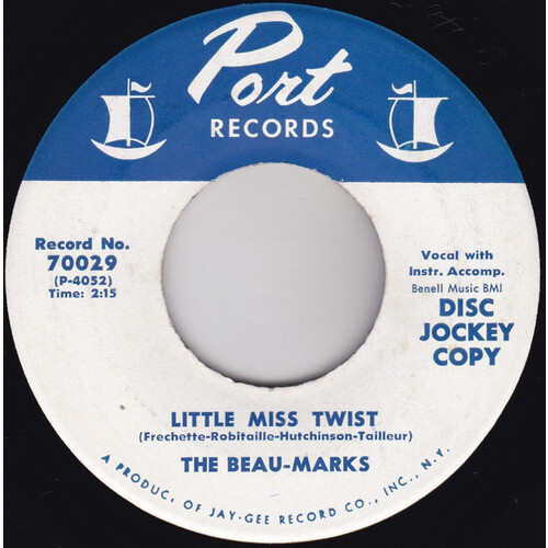 Little Miss Twist b/w Lovely Little Lady