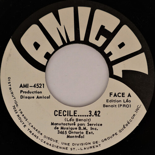 Cecile b/w Pour Batir ma vie