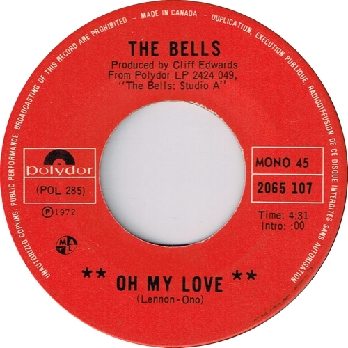 Oh My Love b/w You You You