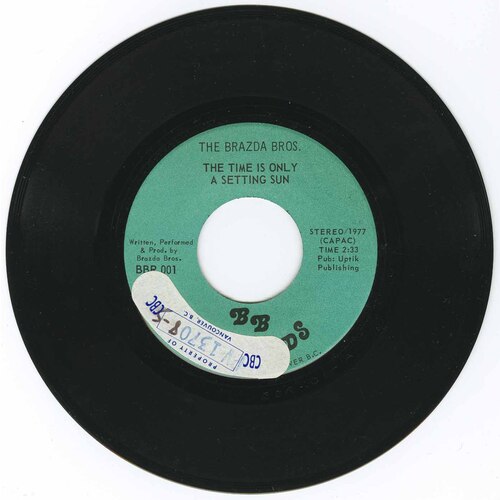 Time is Only a Setting Sun b/w You Can Take Me Real High