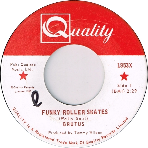 Funky Roller Skates b/w Flyer