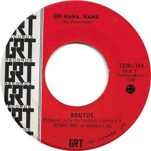 Oh Mama Mama b/w Ride Cowboy Ride