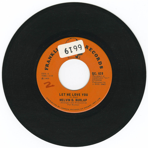 Let Me Love You b/w Fields Of Glass