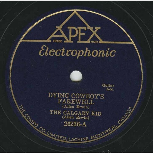 Dying Cowboy's Farewell // I'm Sorry We Met