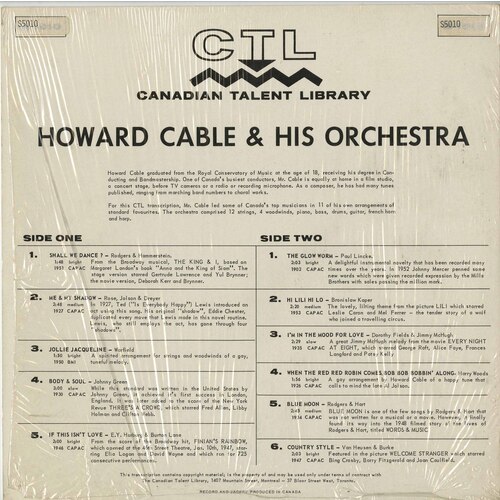 Howard Cable & His Orchestra