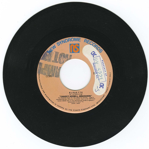 Alouette b/w This Land is Your Land