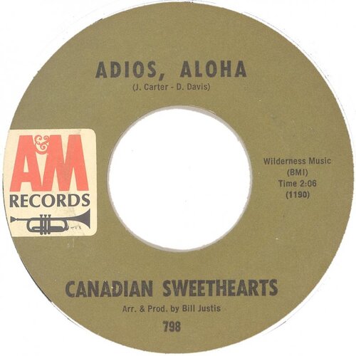Adios, Aloha b/w Too Far Between Kisses