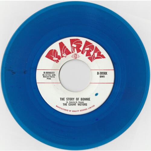 The Story of Bonnie b/w Bye Bye Love (blue vinyl)