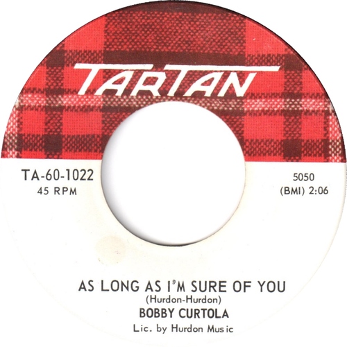 As Long As I'm Sure Of You b/w I'd Do Anything For You