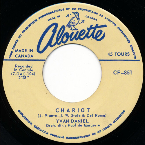 Chariot b/w Elle A De Jolis Yeux