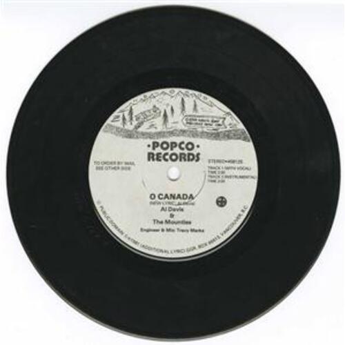 The Man Named Terry Fox b/w O Canada (New Lyrics)/ O Canada (instrumental)