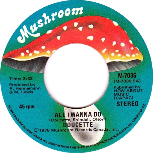 All I Wanna Do b/w Back Off