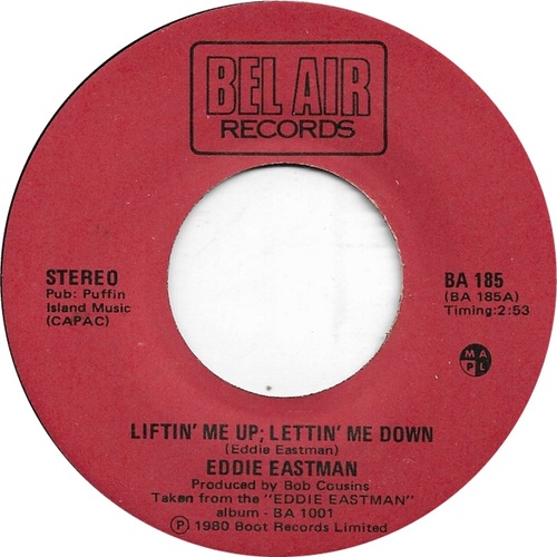 Liftin' Me Up; Lettin Me Down b/w I Just Can't Stop Missing You