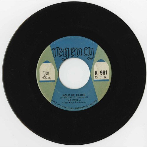 Hold Me Close b/w Please Come Back Marie