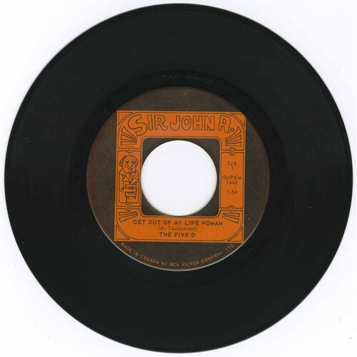 Get Out of My Life Woman b/w Running 'Round in Circles