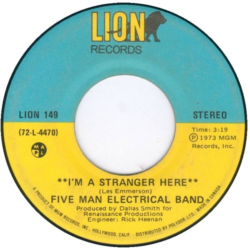 I'm A Stranger Here b/w Doin' The Best We Can Rag  